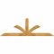 Ekena Millwork Richland Rough Sawn Timber Gable Bracket, Western Red Cedar, 72"W x 24"H x 2"D x 4"F, 8/12 Pitch GBW072X24X0204RIC00RWR - alternate 1